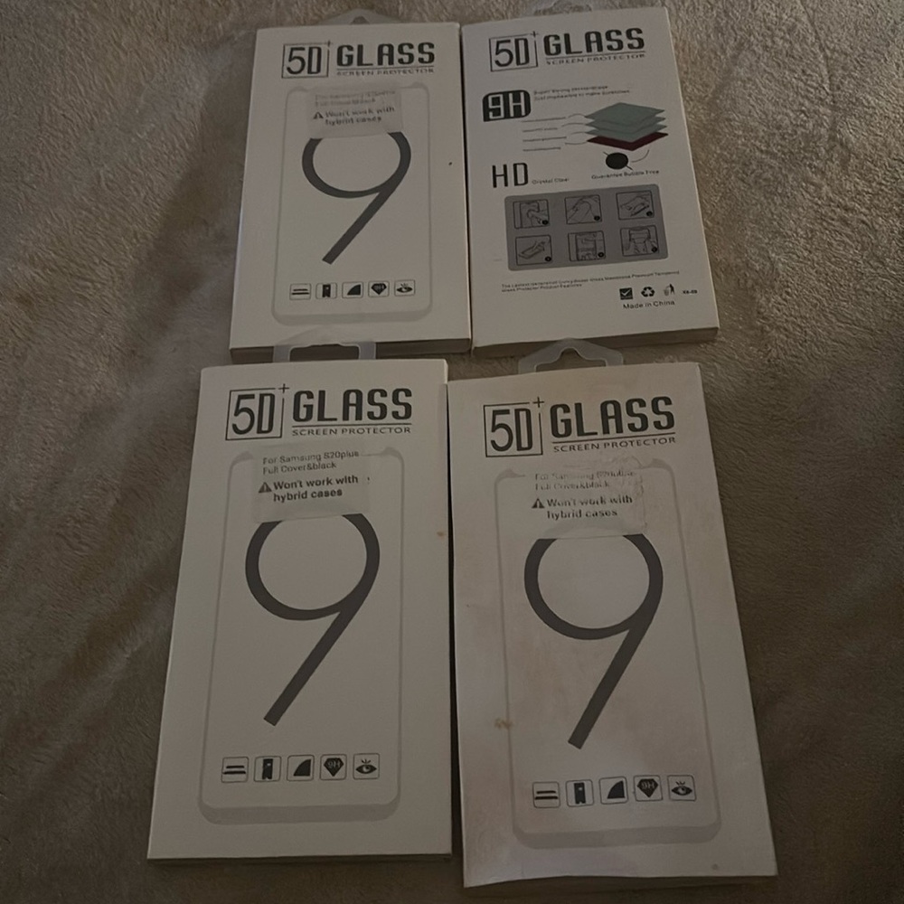 Samsung Galaxy S10e - 9H Tempered Glass Screen Protector Electronics Cell Phone